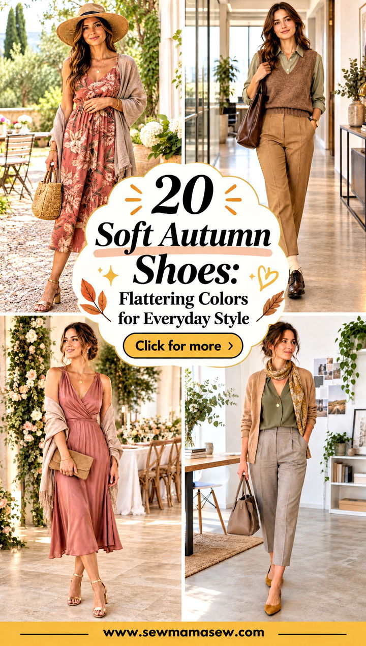 20 Soft Autumn Shoes Flattering Colors for Everyday Style - 20 Soft Autumn Shoes: Flattering Colors for Everyday Style