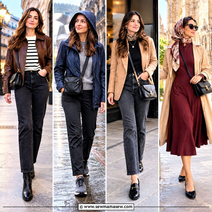 20 Spain in October Outfits: Chic Looks for City Adventures