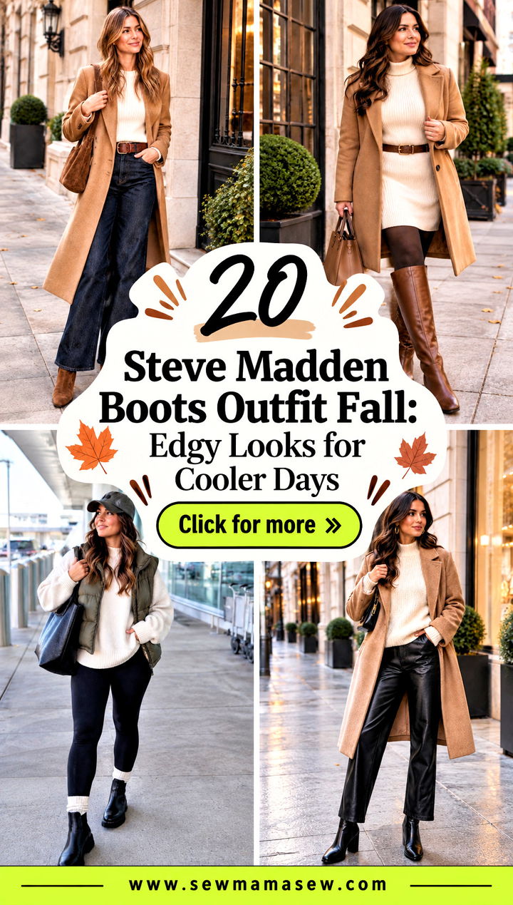 20 Steve Madden Boots Outfit Fall Edgy Looks for Cooler Days - 20 Steve Madden Boots Outfit Fall: Edgy Looks for Cooler Days