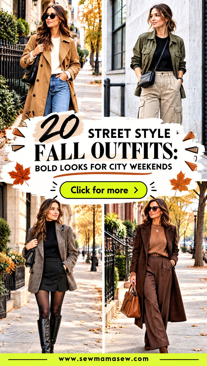 20 Street Style Fall Outfits Bold Looks for City Weekends - 20 Street Style Fall Outfits: Bold Looks for City Weekends