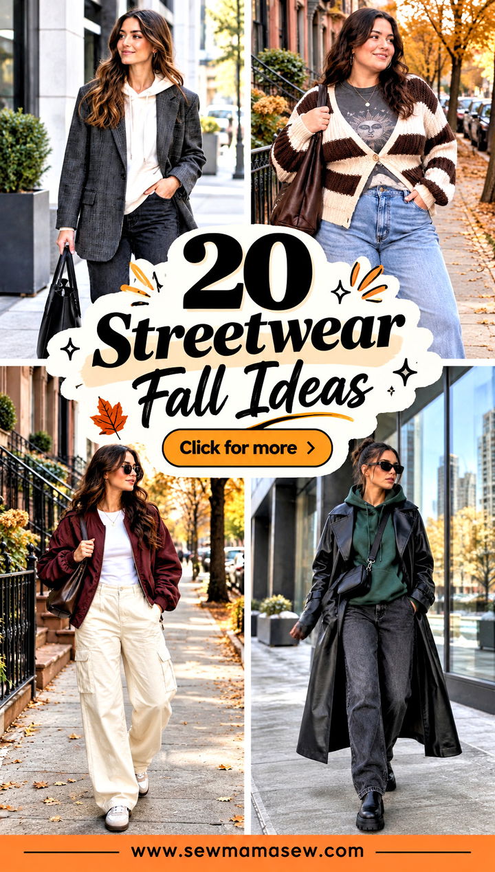 20 Streetwear Fall Ideas Bold Looks for Everyday Comfort - 20 Streetwear Fall Ideas: Bold Looks for Everyday Comfort