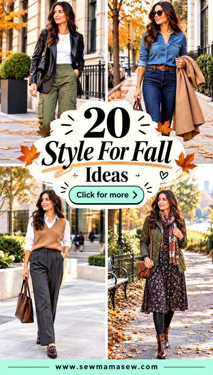 20 Style For Fall Ideas Cozy Outfits for Everyday Confidence - 20 Style For Fall Ideas: Cozy Outfits for Everyday Confidence