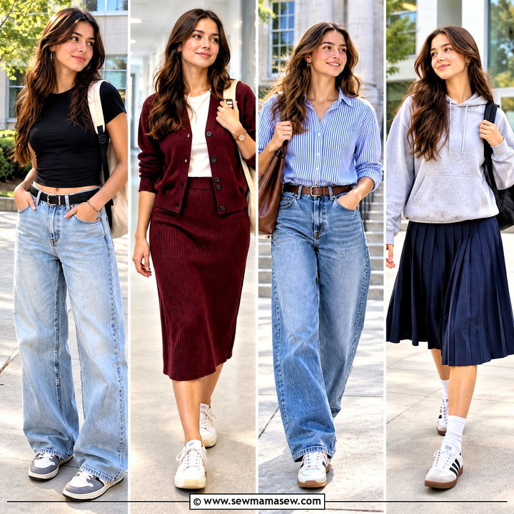 20 Styles For Back To School: Fresh Looks for Campus Days