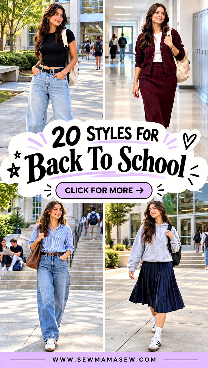 20 Styles For Back To School Fresh Looks for Campus Days - 20 Styles For Back To School: Fresh Looks for Campus Days
