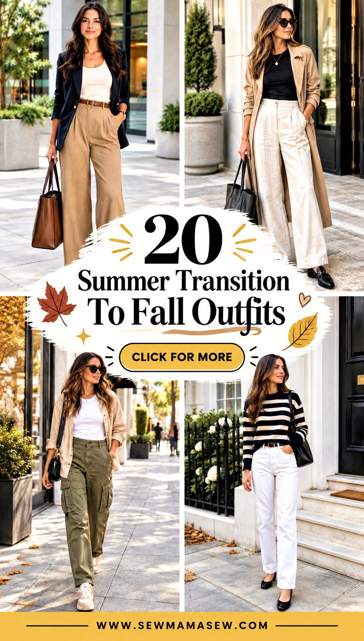 20 Summer Transition To Fall Outfits Fresh Layered Looks - 20 Summer Transition To Fall Outfits: Fresh Layered Looks