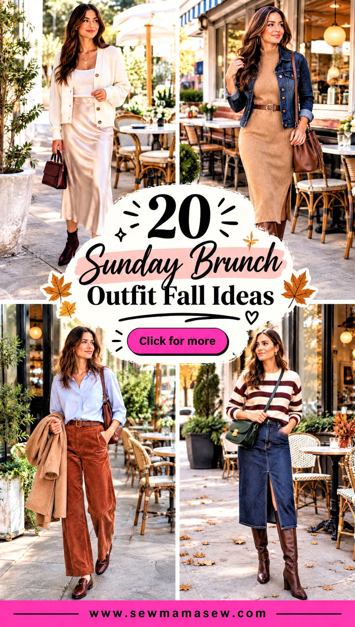 20 Sunday Brunch Outfit Fall Ideas Chic Looks for Cozy Cafes - 20 Sunday Brunch Outfit Fall Ideas: Chic Looks for Cozy Cafes