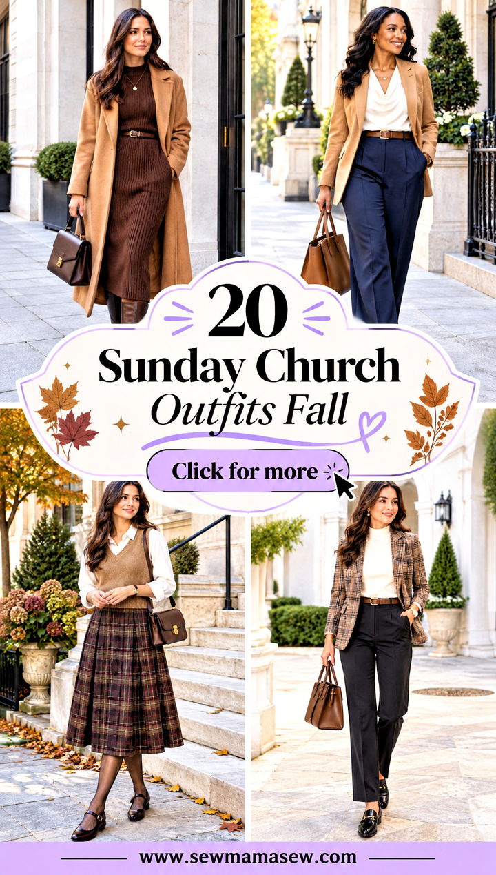 20 Sunday Church Outfits Fall Elegant Looks for Crisp Days - 20 Sunday Church Outfits Fall: Elegant Looks for Crisp Days