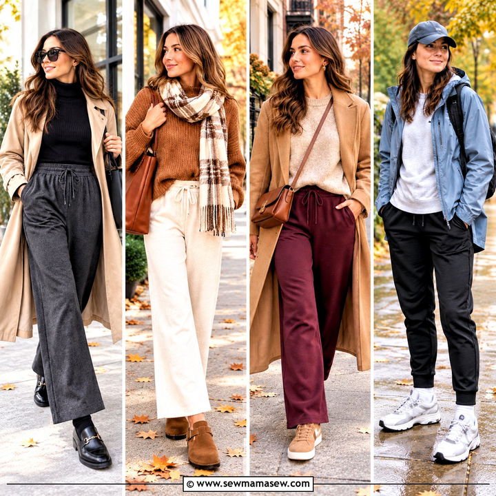 20 Sweatpants Outfit Fall Ideas for Chic Coffee Run Looks