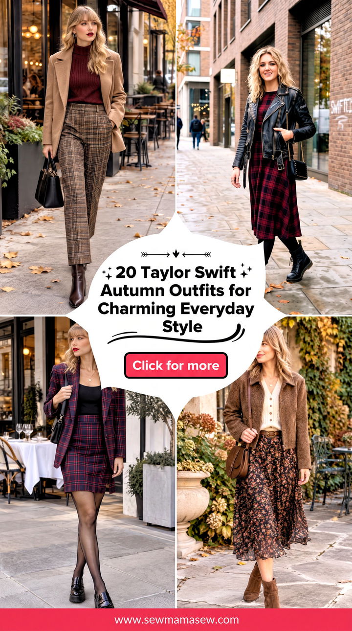 20 Taylor Swift Autumn Outfits for Charming Everyday Style - 20 Taylor Swift Autumn Outfits for Charming Everyday Style
