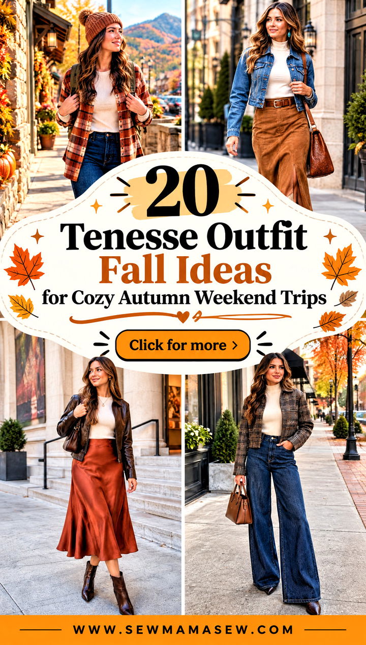 20 Tenesse Outfit Fall Ideas for Cozy Autumn Weekend Trips - 20 Tenesse Outfit Fall Ideas for Cozy Autumn Weekend Trips