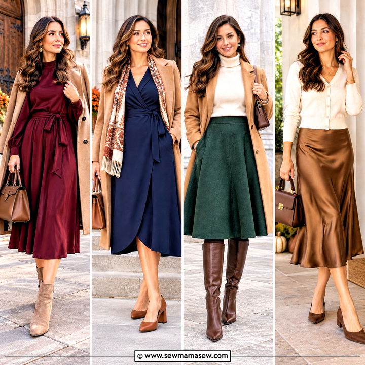 20 Thanksgiving Church Outfit Ideas for Warm, Elegant Style