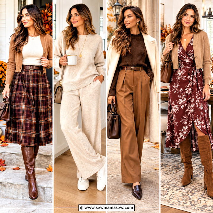 20 Thanksgiving Day Outfits for Cozy, Photo-Ready Gatherings