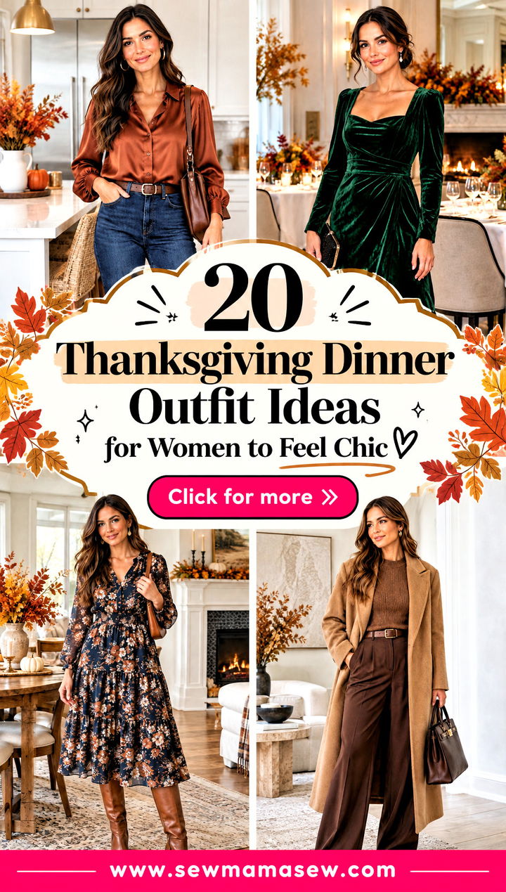 20 Thanksgiving Dinner Outfit Ideas for Women to Feel Chic - 20 Thanksgiving Dinner Outfit Ideas for Women to Feel Chic