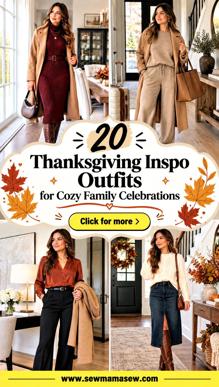 20 Thanksgiving Inspo Outfits for Cozy Family Celebrations - 20 Thanksgiving Inspo Outfits for Cozy Family Celebrations