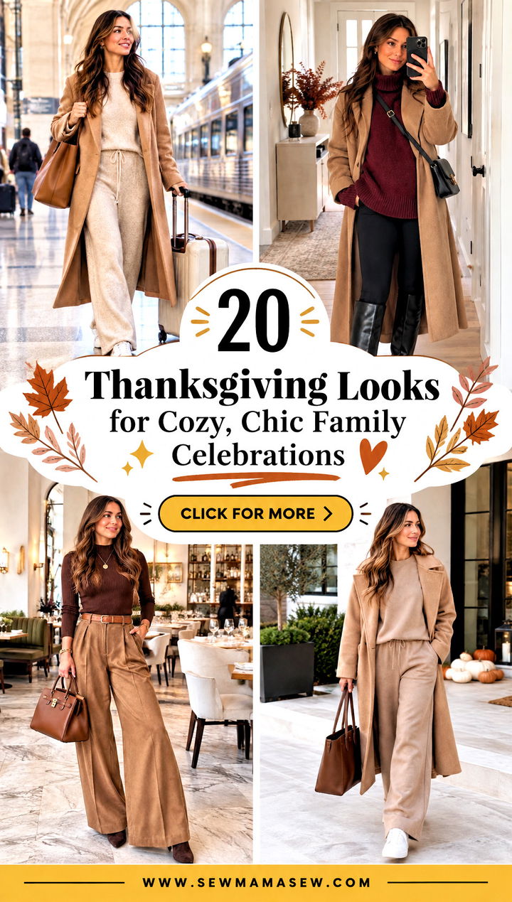20 Thanksgiving Looks for Cozy Chic Family Celebrations - 20 Thanksgiving Looks for Cozy, Chic Family Celebrations