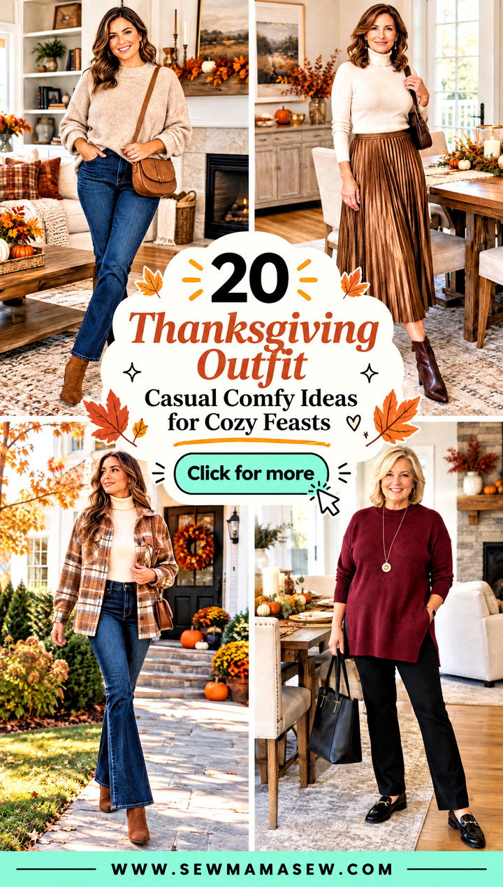 20 Thanksgiving Outfit Casual Comfy Ideas for Cozy Feasts - 20 Thanksgiving Outfit Casual Comfy Ideas for Cozy Feasts