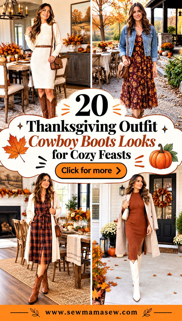 20 Thanksgiving Outfit Cowboy Boots Looks for Cozy Feasts - 20 Thanksgiving Outfit Cowboy Boots Looks for Cozy Feasts