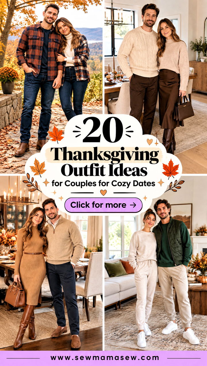 20 Thanksgiving Outfit Ideas for Couples for Cozy Dates - 20 Thanksgiving Outfit Ideas for Couples for Cozy Dates