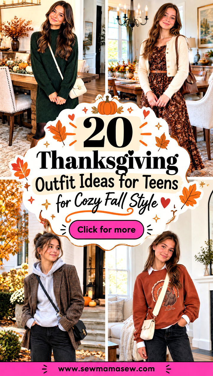 20 Thanksgiving Outfit Ideas for Teens for Cozy Fall Style - 20 Thanksgiving Outfit Ideas for Teens for Cozy Fall Style