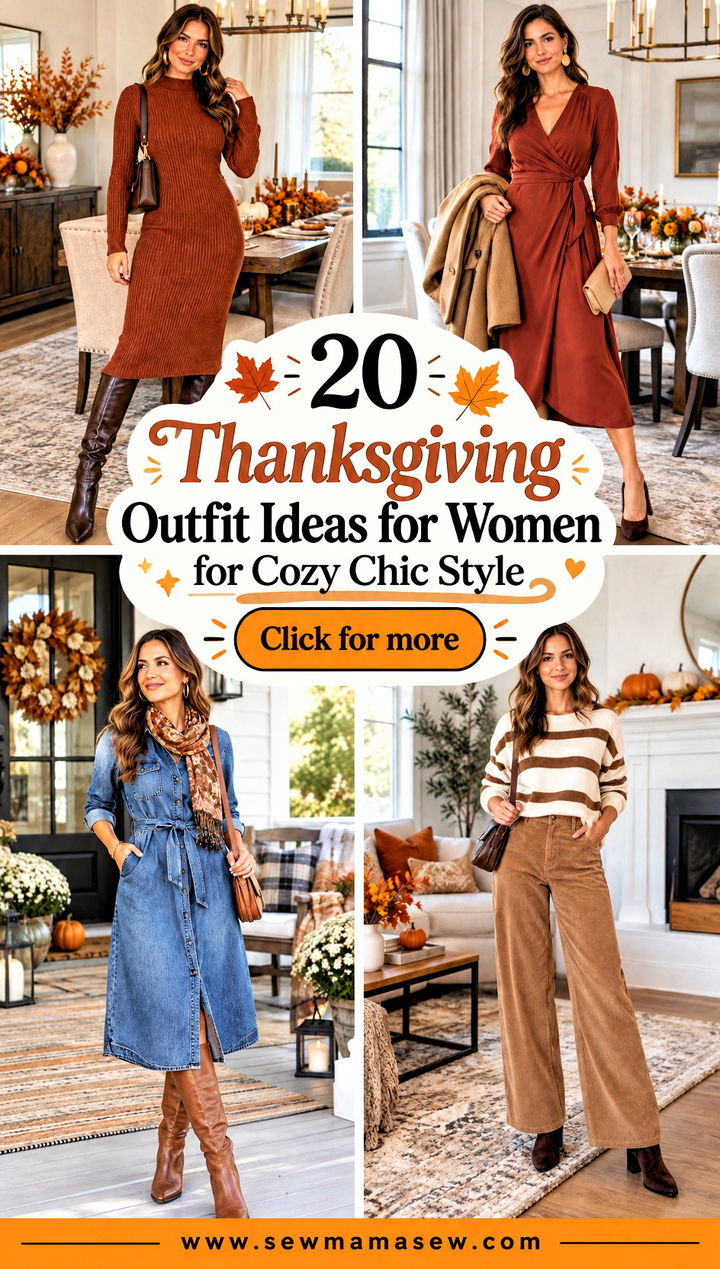 20 Thanksgiving Outfit Ideas for Women for Cozy Chic Style - 20 Thanksgiving Outfit Ideas for Women for Cozy Chic Style