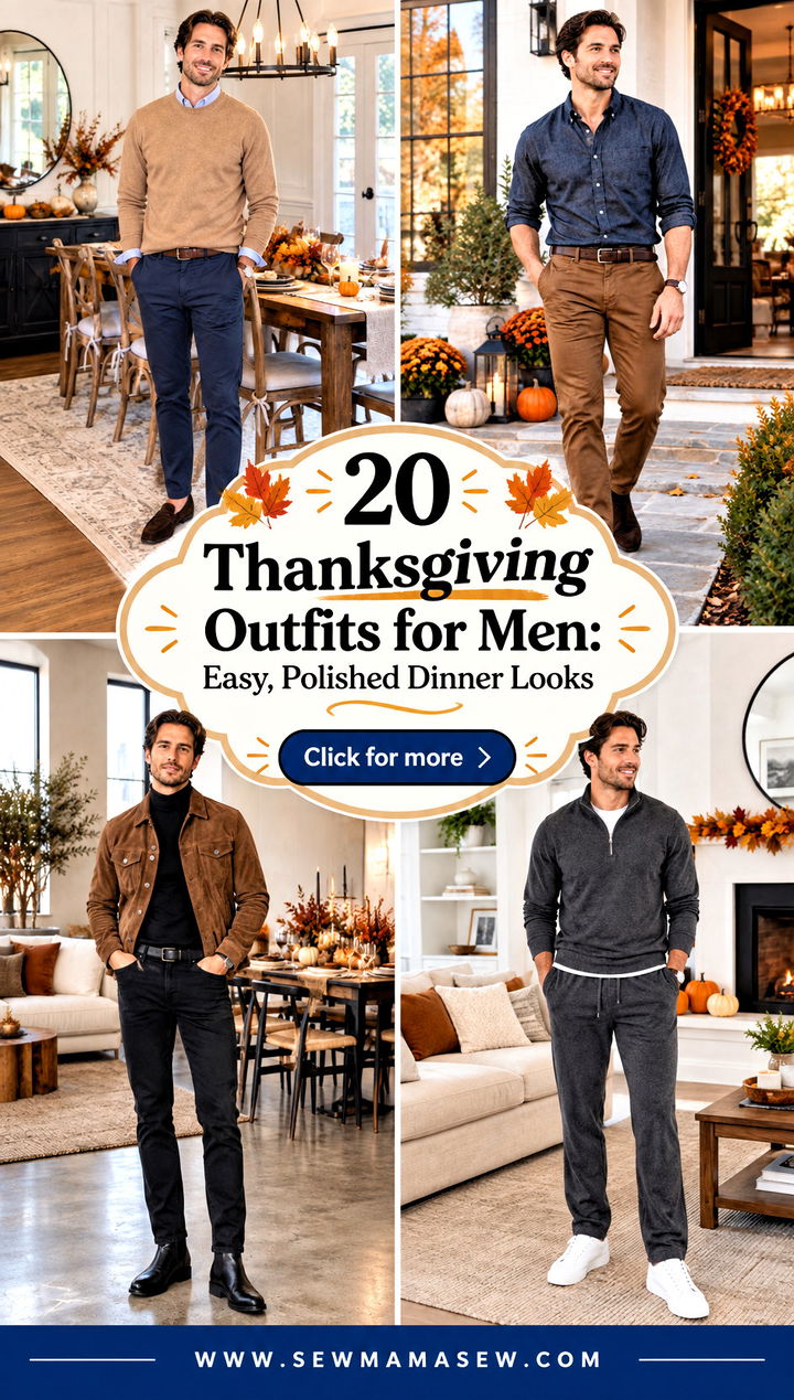 20 Thanksgiving Outfits for Men Easy Polished Dinner Looks - 20 Thanksgiving Outfits for Men: Easy, Polished Dinner Looks