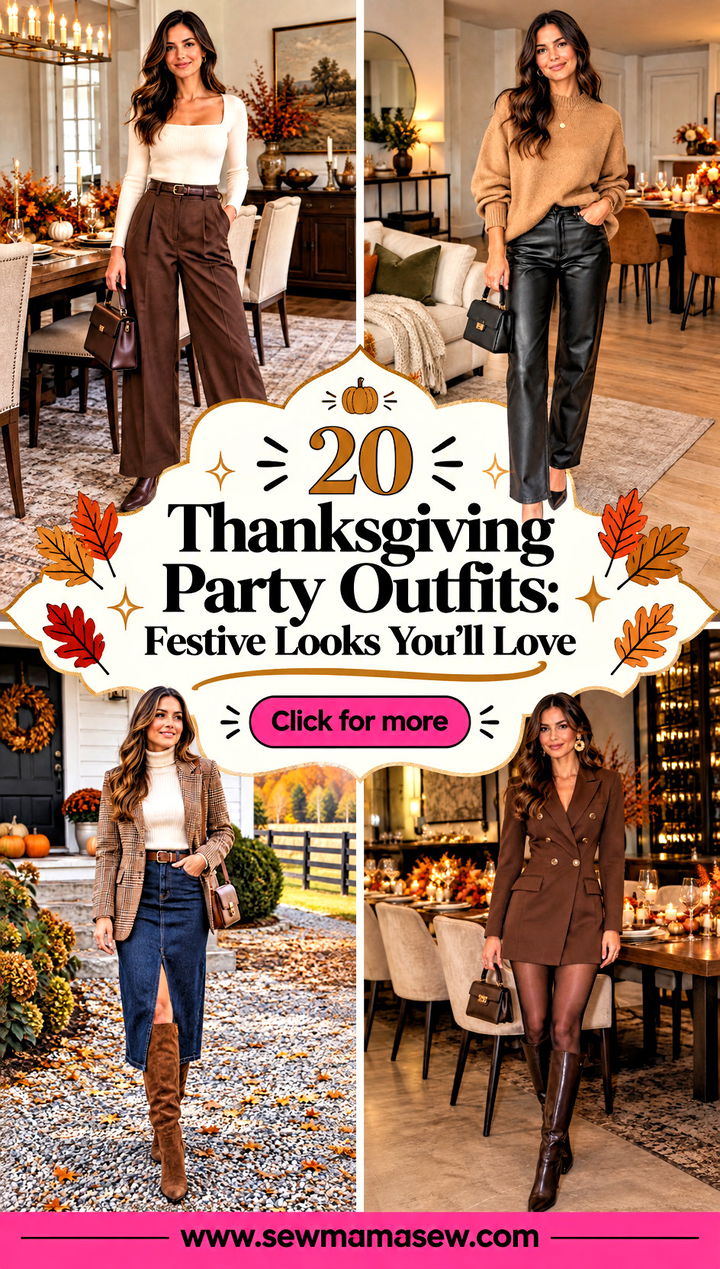 20 Thanksgiving Party Outfits Festive Looks Youll Love - 20 Thanksgiving Party Outfits: Festive Looks You'll Love