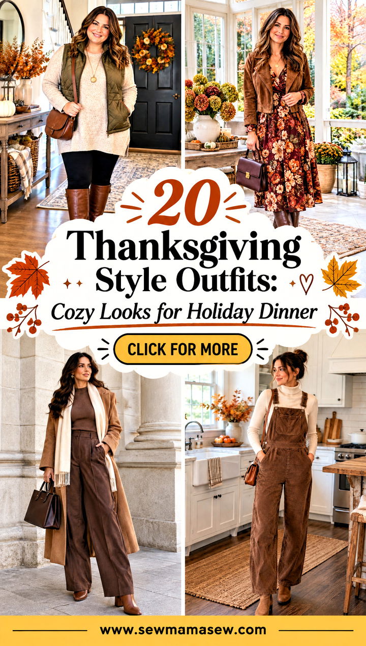 20 Thanksgiving Style Outfits Cozy Looks for Holiday Dinner - 20 Thanksgiving Style Outfits: Cozy Looks for Holiday Dinner