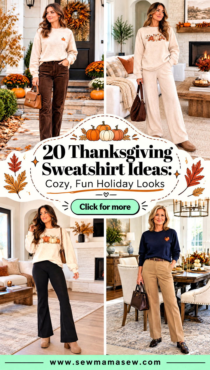 20 Thanksgiving Sweatshirt Ideas Cozy Fun Holiday Looks - 20 Thanksgiving Sweatshirt Ideas: Cozy, Fun Holiday Looks