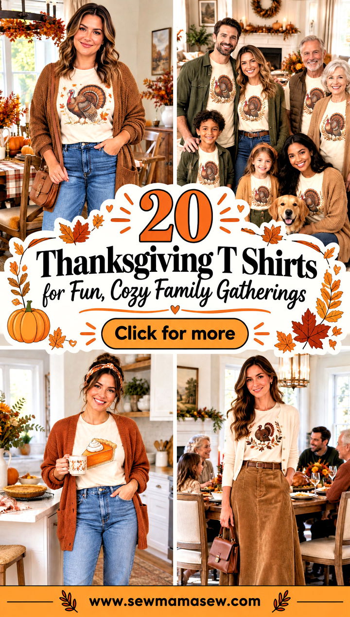 20 Thanksgiving T Shirts for Fun Cozy Family Gatherings - 20 Thanksgiving T Shirts for Fun, Cozy Family Gatherings
