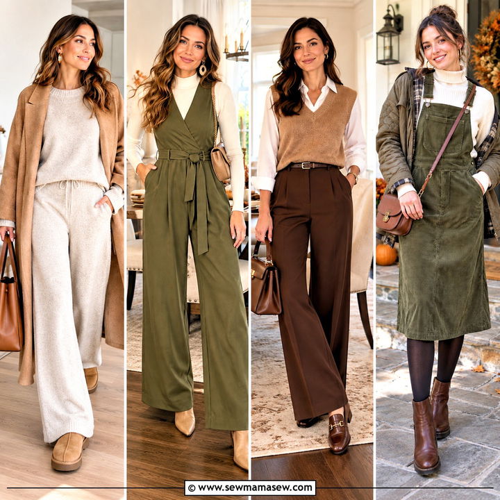 20 Thanksgiving Women Outfit Ideas for Cozy Dinner Style