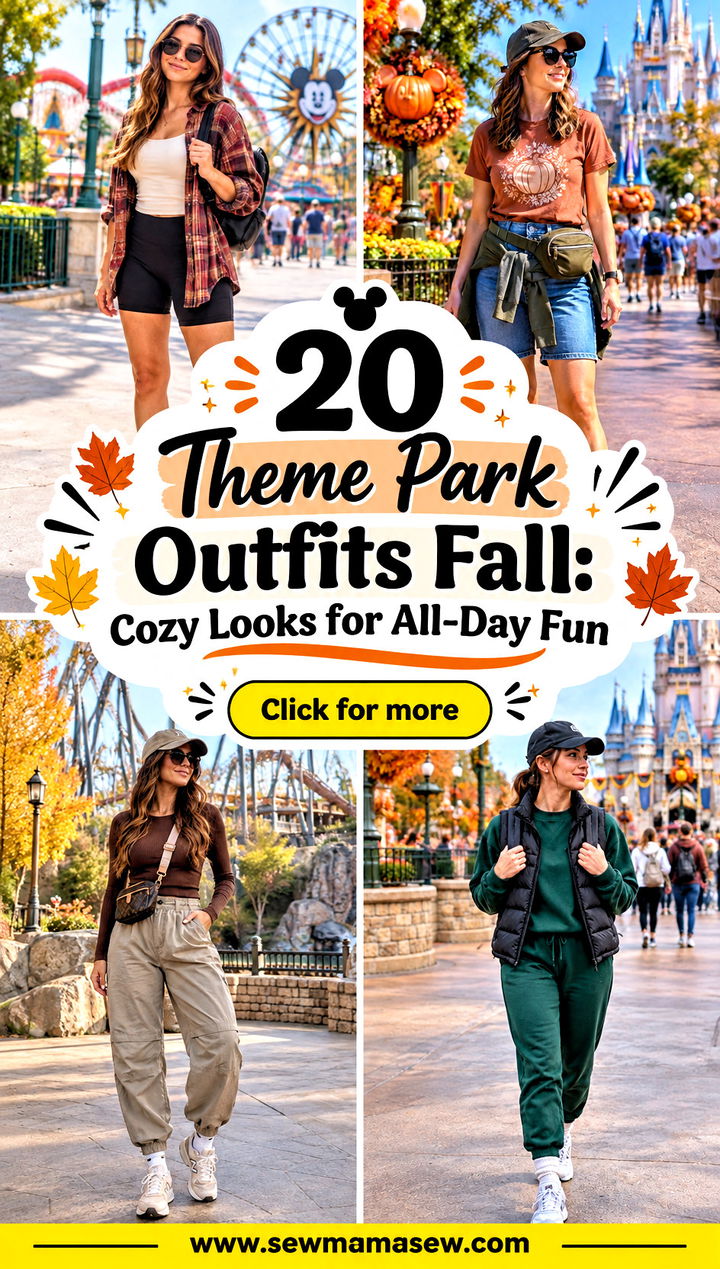 20 Theme Park Outfits Fall Cozy Looks for All-Day Fun - 20 Theme Park Outfits Fall: Cozy Looks for All-Day Fun
