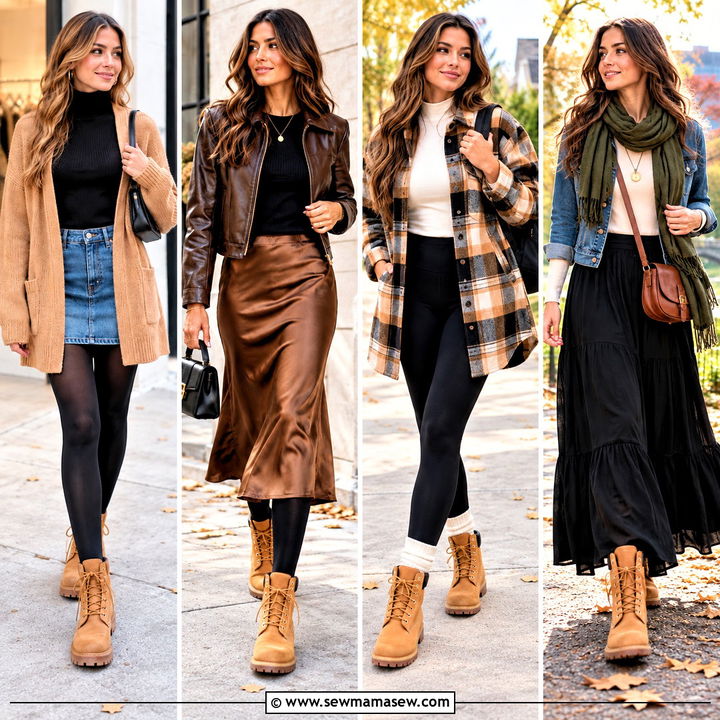 20 Timberland Boots Outfit Fall Looks for Cozy City Days