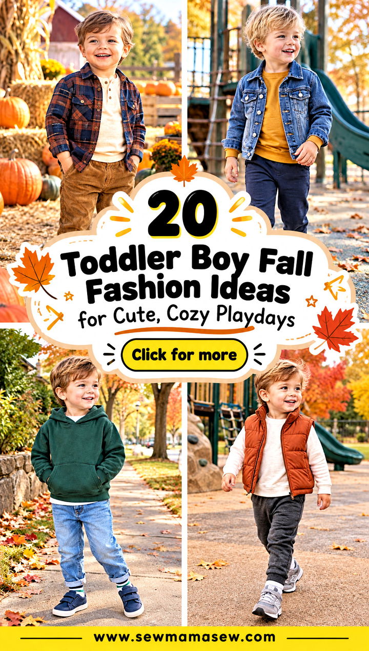 20 Toddler Boy Fall Fashion Ideas for Cute Cozy Playdays - 20 Toddler Boy Fall Fashion Ideas for Cute, Cozy Playdays