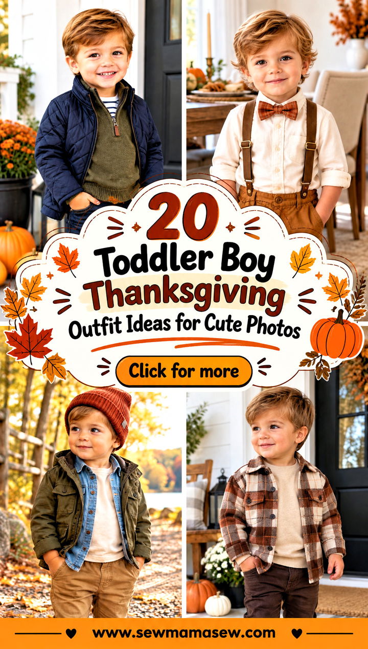 20 Toddler Boy Thanksgiving Outfit Ideas for Cute Photos - 20 Toddler Boy Thanksgiving Outfit Ideas for Cute Photos