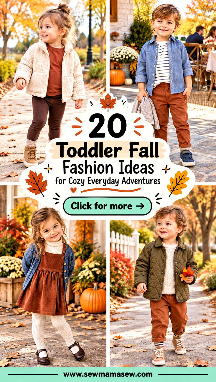 20 Toddler Fall Fashion Ideas for Cozy Everyday Adventures - 20 Toddler Fall Fashion Ideas for Cozy Everyday Adventures