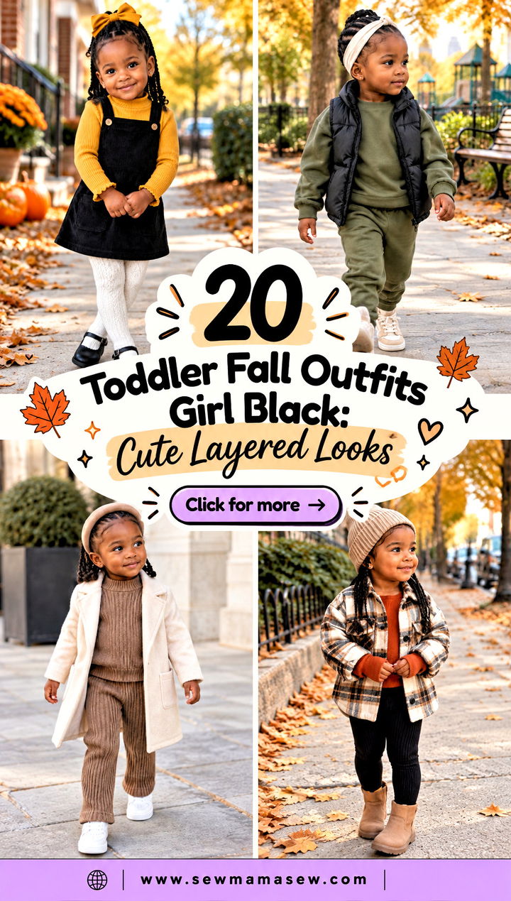 20 Toddler Fall Outfits Girl Black Cute Layered Looks - 20 Toddler Fall Outfits Girl Black: Cute Layered Looks