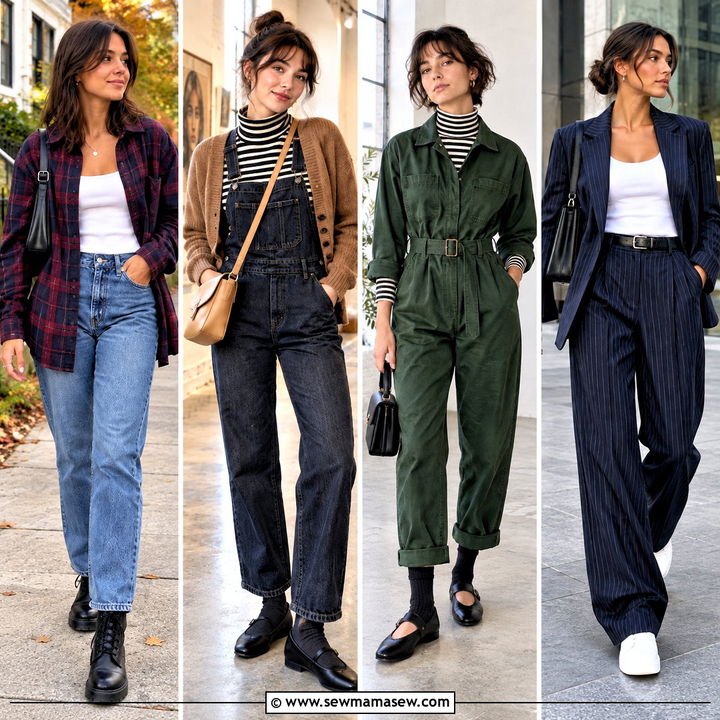 20 Tomboy Femme Fall Outfits for Cozy, Confident City Style