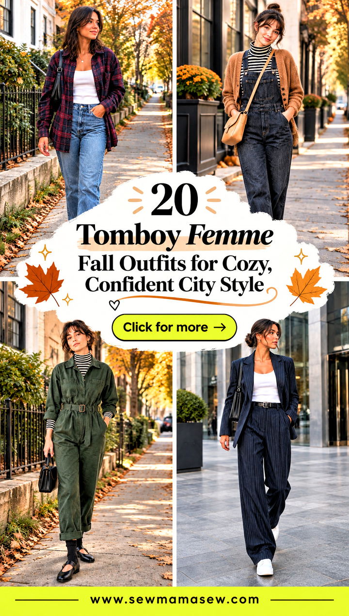 20 Tomboy Femme Fall Outfits for Cozy Confident City Style - 20 Tomboy Femme Fall Outfits for Cozy, Confident City Style