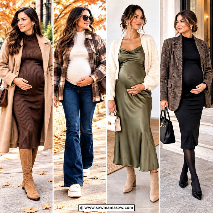 20 Trendy Maternity Outfits Fall Moms Will Love for Comfort
