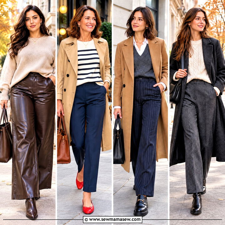 20 Trousers Fall Outfit Ideas for Effortlessly Chic Workdays