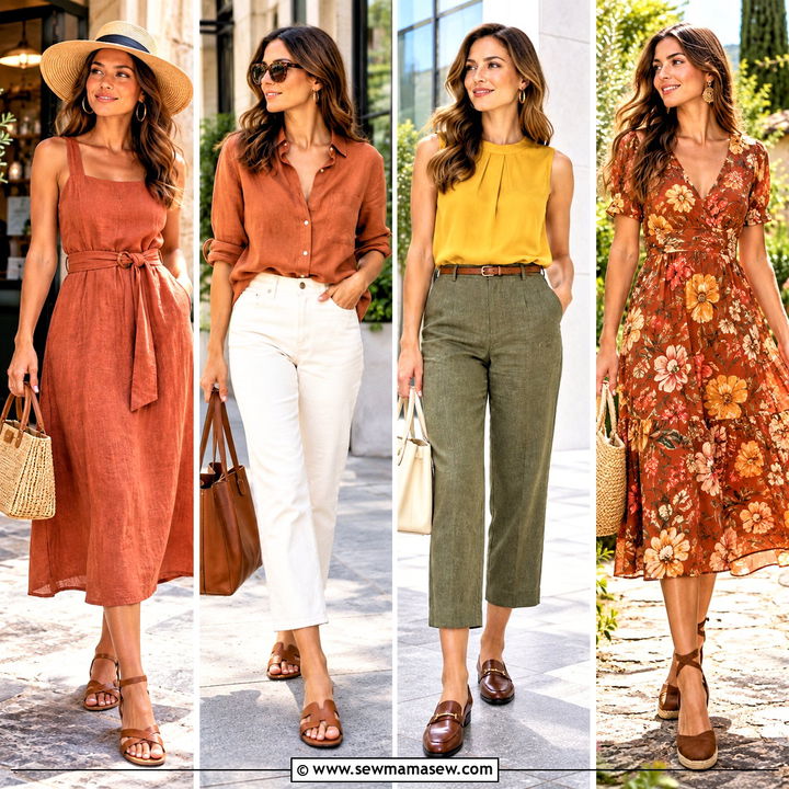 20 True Autumn Color Palette Outfits Summer Fans Will Love