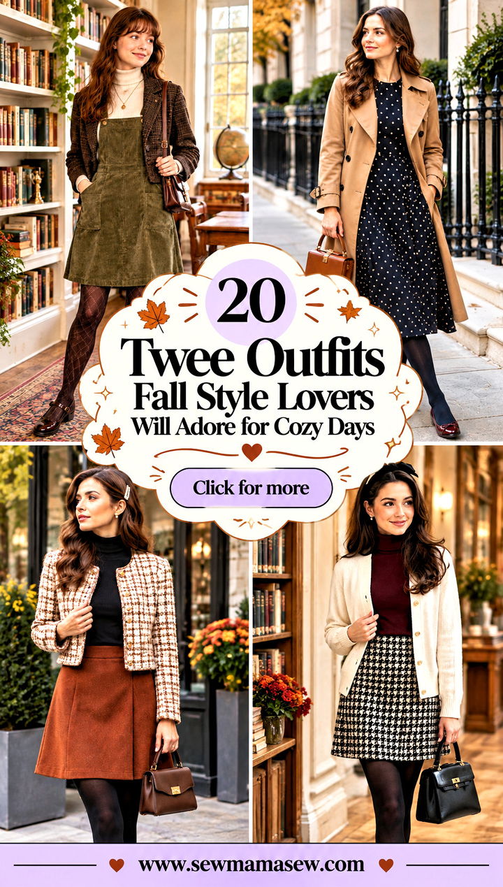 20 Twee Outfits Fall Style Lovers Will Adore for Cozy Days - 20 Twee Outfits Fall Style Lovers Will Adore for Cozy Days
