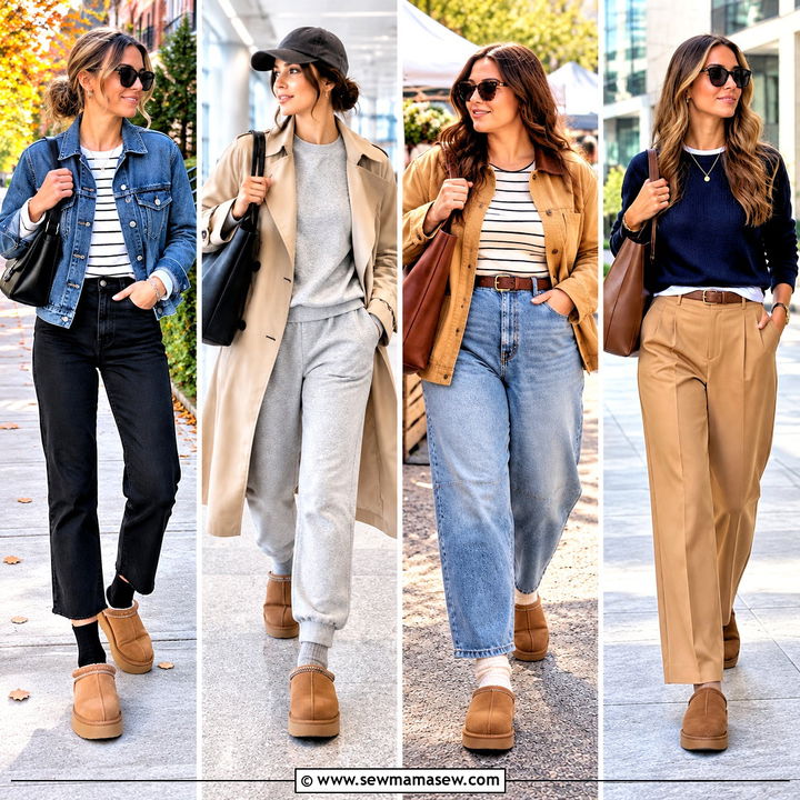 20 UGG Clogs Outfit Fall Ideas for Cozy Everyday Dressing