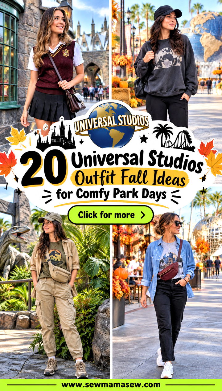 20 Universal Studios Outfit Fall Ideas for Comfy Park Days - 20 Universal Studios Outfit Fall Ideas for Comfy Park Days