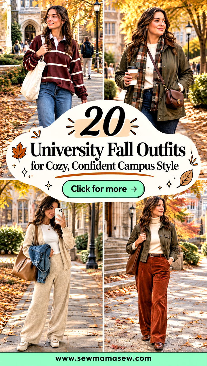 20 University Fall Outfits for Cozy Confident Campus Style - 20 University Fall Outfits for Cozy, Confident Campus Style
