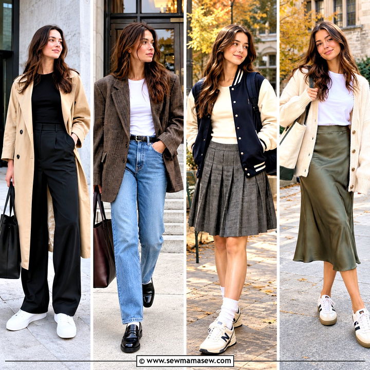 20 University Outfit Autumn Ideas for Chic Campus Layers