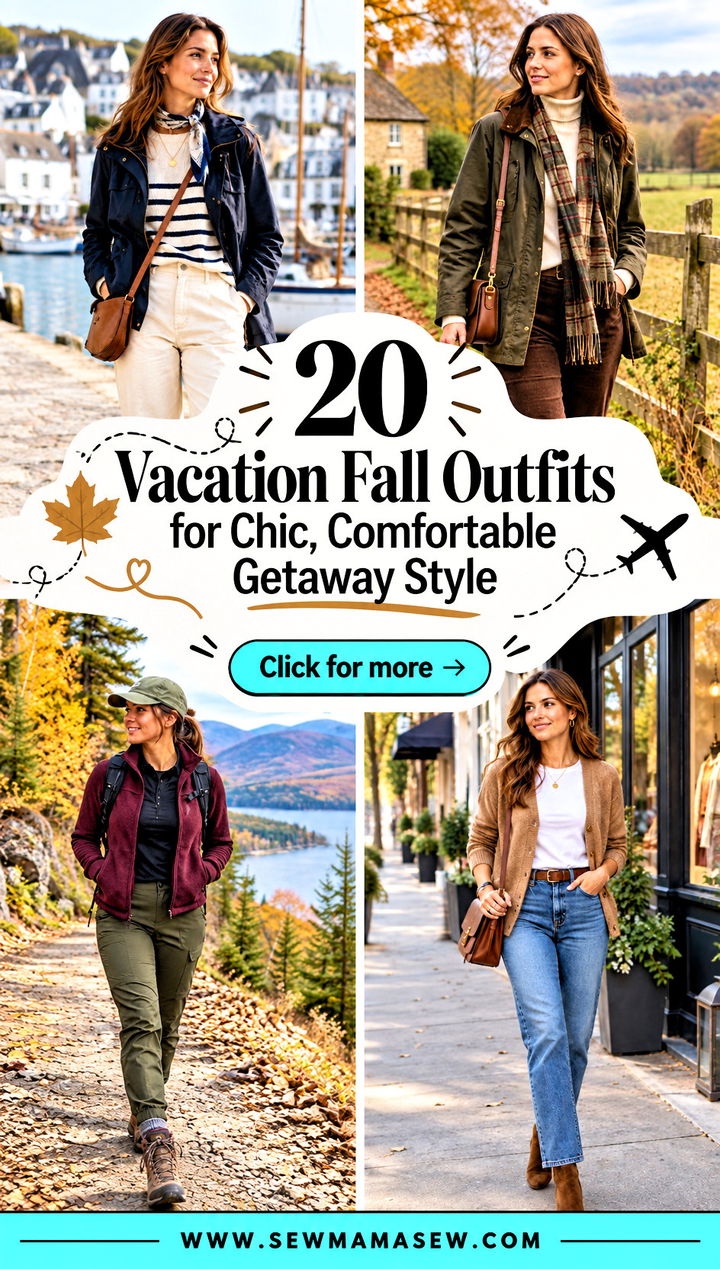 20 Vacation Fall Outfits for Chic Comfortable Getaway Style - 20 Vacation Fall Outfits for Chic, Comfortable Getaway Style