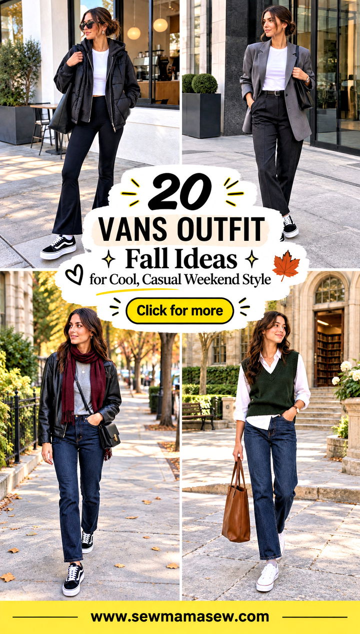 20 Vans Outfit Fall Ideas for Cool Casual Weekend Style - 20 Vans Outfit Fall Ideas for Cool, Casual Weekend Style