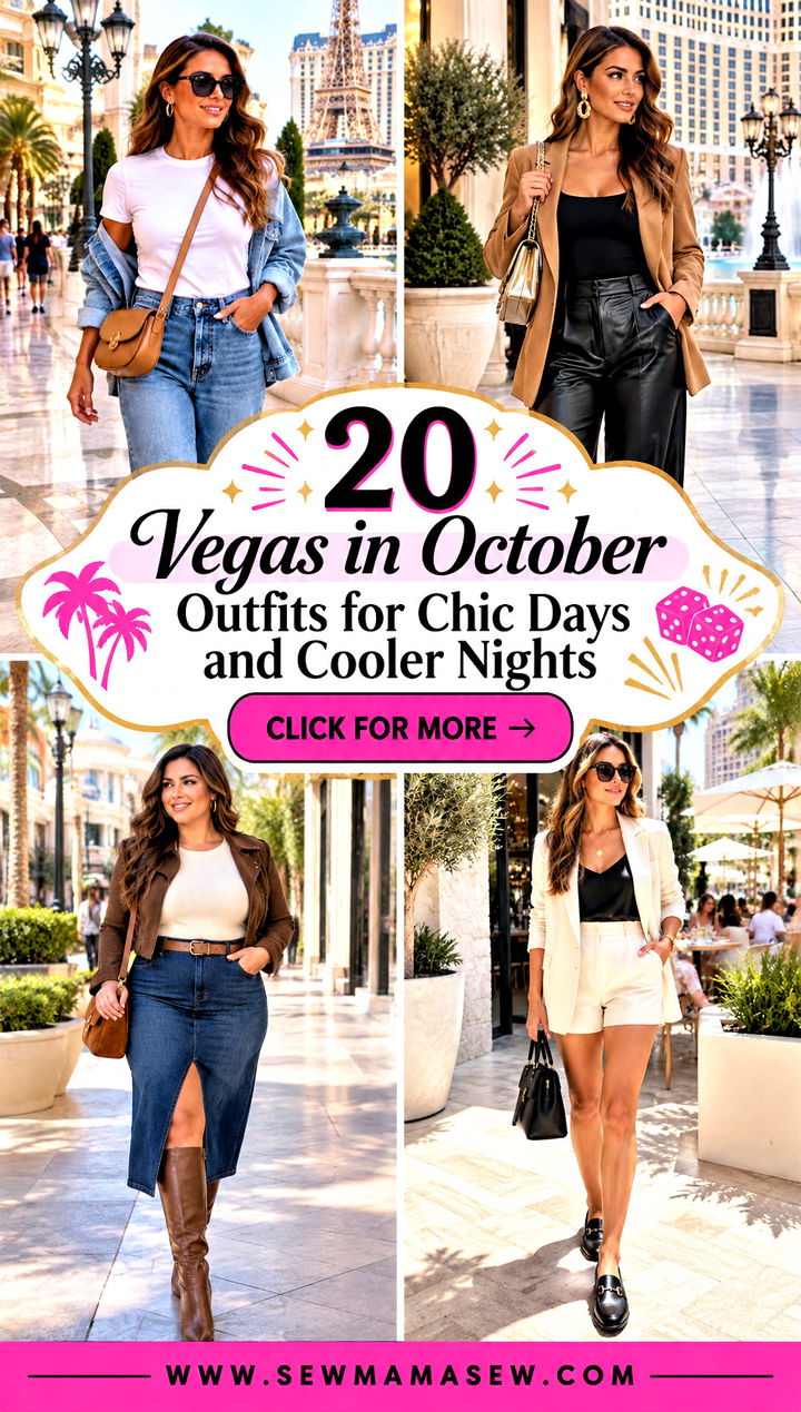 20 Vegas in October Outfits for Chic Days and Cooler Nights - 20 Vegas in October Outfits for Chic Days and Cooler Nights