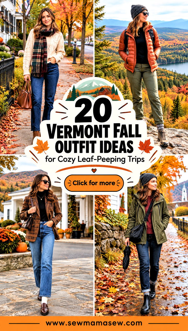 20 Vermont Fall Outfit Ideas for Cozy Leaf-Peeping Trips - 20 Vermont Fall Outfit Ideas for Cozy Leaf-Peeping Trips